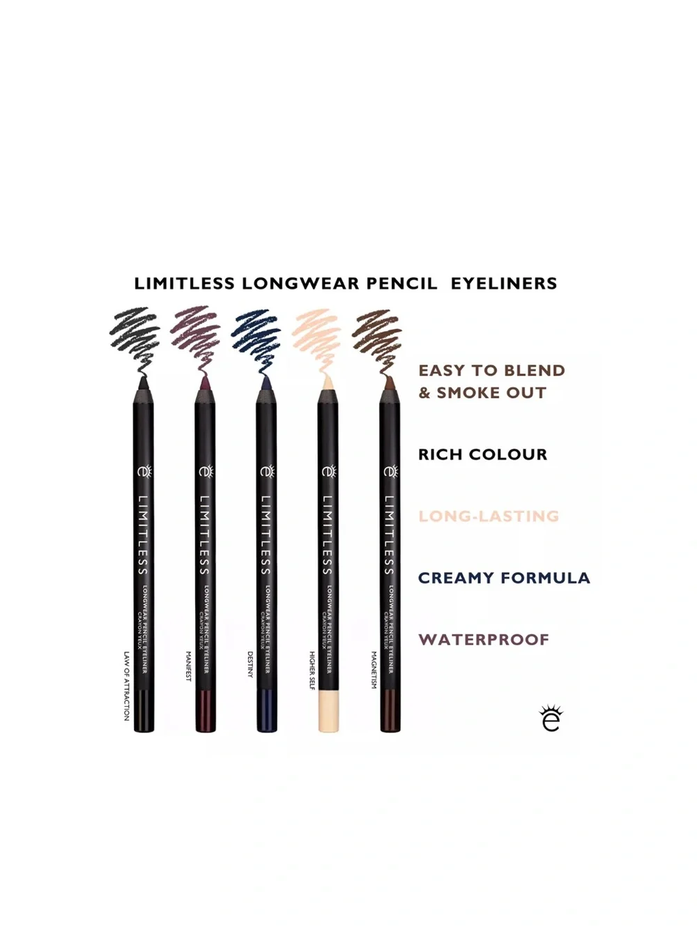 Eyeko Limitless Longwear Pencil Eyeliner - Law of Attraction (Black)